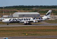 OH-LQD @ EFHK - Finnair A340 - by Thomas Ranner