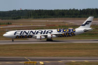 OH-LQD @ EFHK - Finnair A340 - by Thomas Ranner