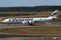OH-LQG @ EFHK - Finnair A340 - by Thomas Ranner