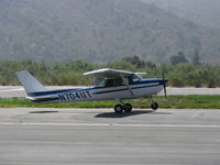 N704UT @ SZP - 1976 Cessna 150M, Continental O-200 100 Hp, landing Rwy 22 - by Doug Robertson