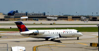 N8891A @ KDTW - Taxi Detroit - by Ronald Barker