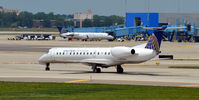 N13969 @ KDTW - taxi Detroit - by Ronald Barker