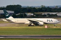 AP-BGL @ EGBB - Pakistan B772 taxying to its gate. - by FerryPNL