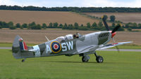 G-CTIX @ EGSU - 2. Immaculate PT462 preparing to depart Duxford Airfield.