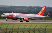 G-LSAB @ EGNM - Jet2 B752 arring in LBA - by FerryPNL