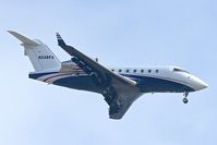 N338FX @ KSAN - Overhead Balboa Park on approach to San Diego International , California - by Terry Fletcher
