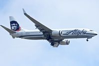 N583AS @ KSAN - Overhead Balboa Park on approach to San Diego International , California - by Terry Fletcher