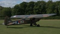 OO-OAA @ EGTH - 2. R-213 visiting Shuttleworth (Old Warden) Aerodrome. - by Eric.Fishwick