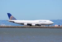 N175UA @ KSFO - Boeing 747-400 - by Mark Pasqualino