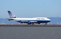 N178UA @ KSFO - Boeing 747-400 - by Mark Pasqualino