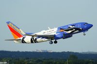 N280WN @ KSAT - 12R departure - by RWB