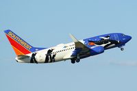 N280WN @ KSAT - 12R departure