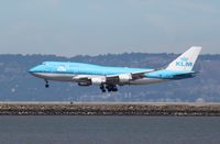 PH-BFG @ KSFO - Boeing 747-400 - by Mark Pasqualino