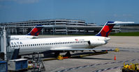 N773NC @ KDTW - Ready for boarding.  Air conditioning hoses in place Gate A11  Detroit - by Ronald Barker