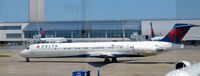 N993DL @ KDTW - Taxi Detroit - by Ronald Barker