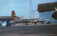 EI-BCI @ LTN - Britannia 253 of Eurafric seen at Luton in the Spring of 1977. - by Peter Nicholson