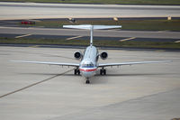 N554AA @ KTPA - This 1991 Mcdonnell Douglas DC-9-82 is heading into it's gate after landing on rwy 19R at Tampa Int'l Airport