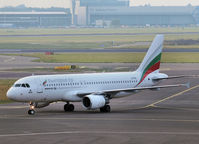 LZ-FBD @ AMS - Taxi to the gate of Schiphol Airport - by Willem Göebel