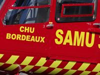 F-HOMG @ LFBD - SAMU 33 - by Jean Goubet-FRENCHSKY