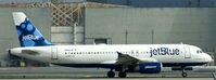 N568JB @ KLAX - Jet Blue, seen here taxiing at Los Angeles Int´l(KLAX) - by A. Gendorf