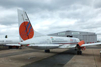 G-MANC @ EGBE - in storage at Coventry - by Chris Hall