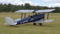G-APMX @ X1WP - 2. G-APMX at The 28th. International Moth Rally at Woburn Abbey, Aug. 2013.