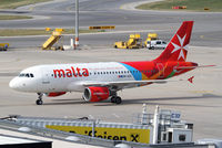 9H-AEG @ LOWW - Air Malta A319 - by Thomas Ranner