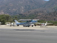 N704JH @ SZP - 1976 Cessna 150M, Continental O-200 100 Hp, takeoff climb Rwy 22 - by Doug Robertson