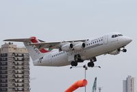 EI-RJS @ EGLC - Just taken off. - by Graham Reeve
