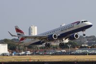 G-LCYJ @ EGLC - Just getting airbourne. - by Graham Reeve
