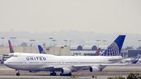 N177UA @ KLAX - United Airlines 747-400