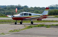 G-CEZI @ EGFH - Visiting Piper Cadet. Previously registered N131ND. - by Roger Winser