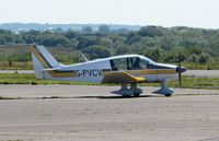 G-PVCV @ EGFH - Visiting Robin Major. Previously registered F-BVCV. - by Roger Winser