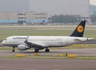 D-AIZT @ AMS - Taxi to runway L18 of Schiphol Airport - by Willem Göebel