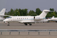 SP-CON @ VIE - Blue Jet Bombardier Challenger BD300 - by Thomas Ramgraber