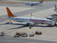 TC-AVP @ LOWW - Ready for departure to Istanbul.