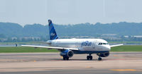 N632JB @ KDCA - Turning off the runway DCA - by Ronald Barker