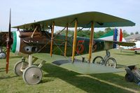 F-AZFP @ LFFQ - Spad XIII C1, Memorial Flight Association , La Ferté-Alais Airfield (LFFQ) - by Yves-Q
