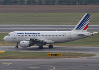 F-GRXD @ LOWW - Air France Airbus A319
