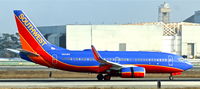 N551WN @ KLAX - Southwest Airlines, is here shortly after landing at Los Angeles Int´l(KLAX) - by A. Gendorf