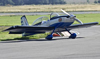 G-HILZ @ EGFH - Visiting Vans RV-8 from Buntingford. - by Derek Flewin