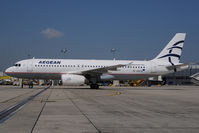 SX-OAQ @ LOWW - Aegean Airbus 320 - by Dietmar Schreiber - VAP