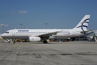 SX-OAQ @ LOWW - Aegean Airbus 320 - by Dietmar Schreiber - VAP