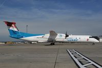 LX-LGG @ LOWW - Luxair Dash 8-400 - by Dietmar Schreiber - VAP