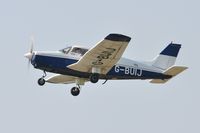 G-BUIJ @ EGFH - Visiting Cherokee Warrior II. - by Roger Winser