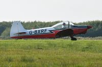 G-BXRF @ EGFH - Visiting Super Emeraude. Previously registered OO-NSF and F-BMJG. - by Roger Winser