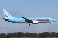 G-TAWH @ EGSH - About to land at Norwich. - by Graham Reeve