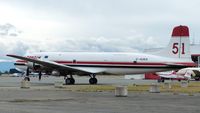 C-GIBS @ CYXX - Conair #51 parked beside the Conair hangar at Abbotsford Airport. - by M.L. Jacobs