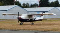 C-GAEV @ CYXX - This privately owned Cessna Skylane looks in lovely condition. - by M.L. Jacobs