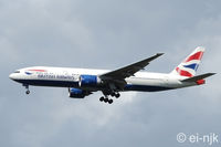 G-VIIY @ EGLL - Photographed landing 27R at Heathrow.